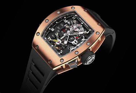 richard mille tourbillon gold skeleton hand